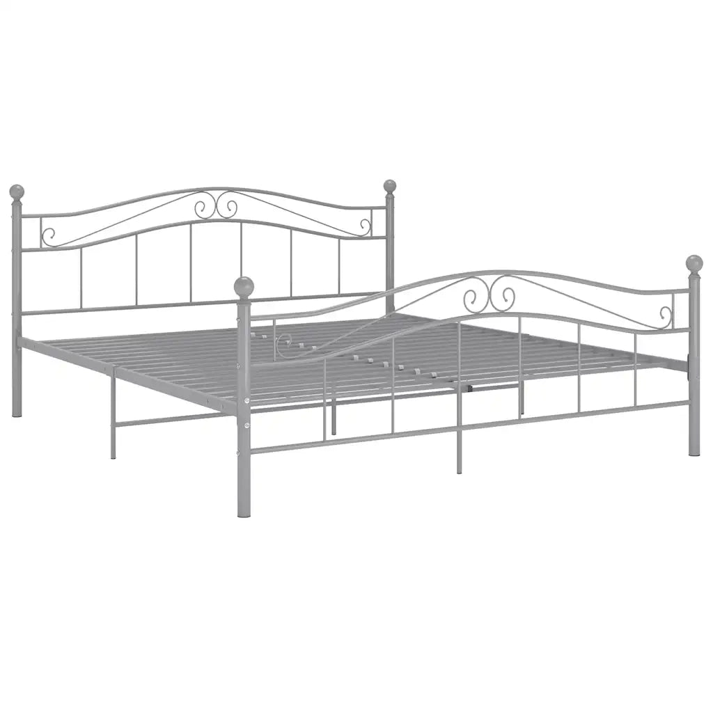 Giroletto Grigio in Metallo 180x200 cm 325005