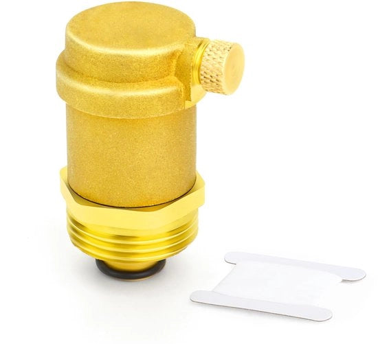Vitello di scarico automatico in rame - 3/4" BSP - Resistente alla corrosione - Alta temperatura - Filtro a gas - Valvola di scarico
