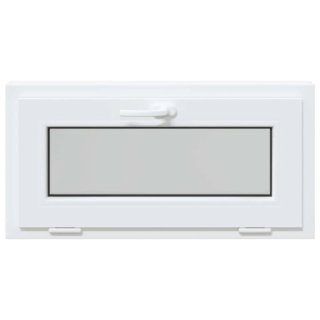 Finestra per Soffitta RISOR 80 x 40 cm PVC e Vetro Bianco 42047264