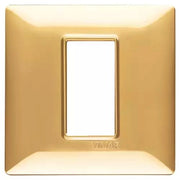 VIMAR PLANA - PLACCA 1M ORO LUCIDO