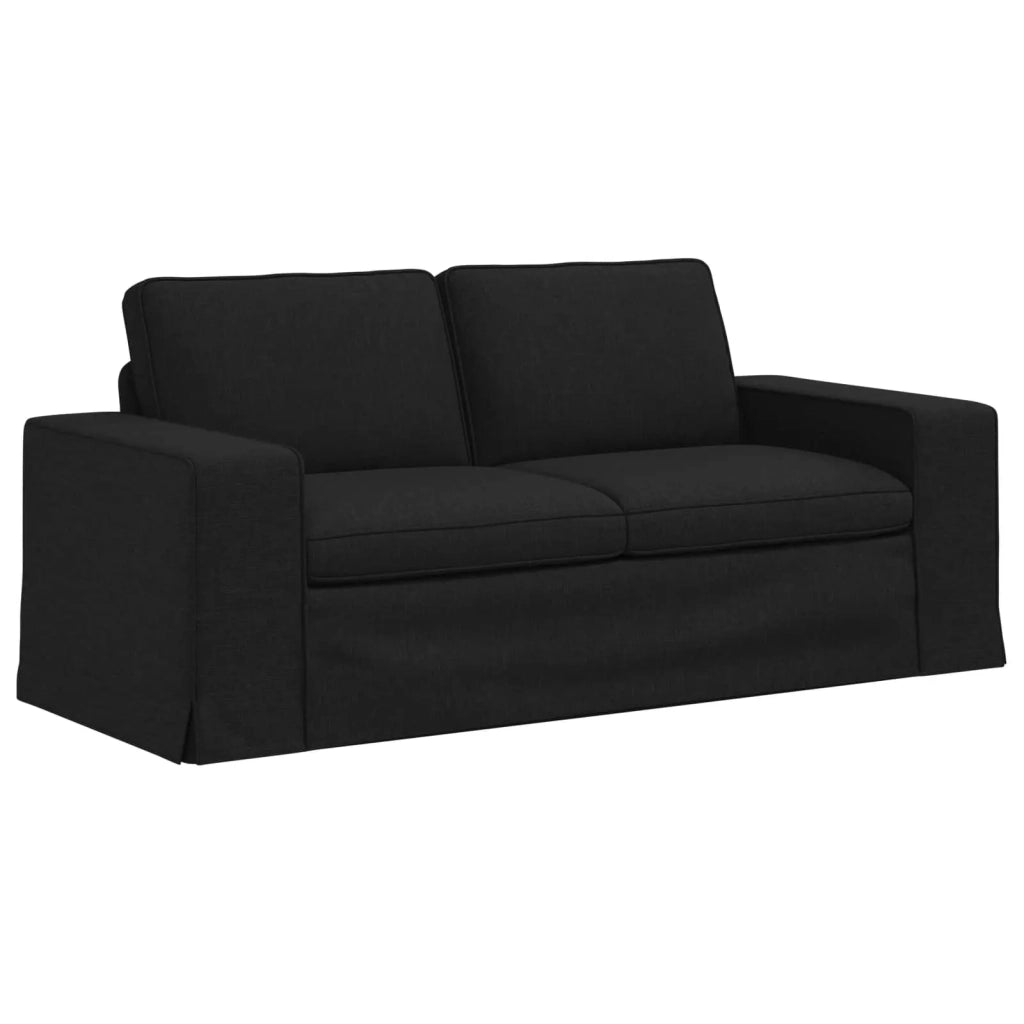 Divano Nero 182 x 80 x 82 cm Tessuto 42024392