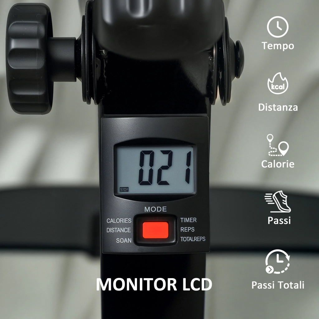 Cyclette per Riabilitazione Pieghevole ¨C Minimal ¨C Nero