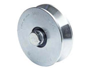 RUOTA CANCELLI GOLA V  ART.305- - mm.98x34 - 2 pezzi COMUNELLO