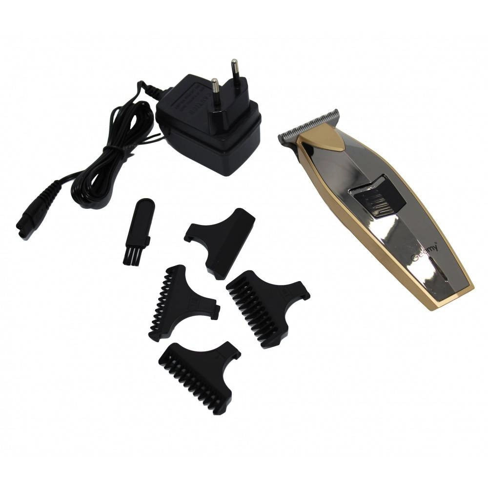 Trade Shop - Tagliacapelli Barba Elettrico Ricaricabile Professionale Trimmer Batteria Gm6623 -