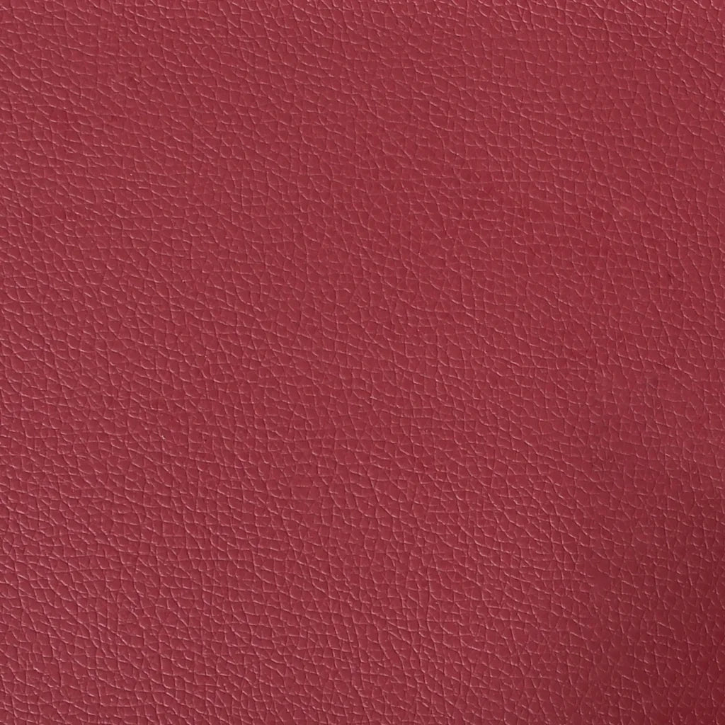 Poltrona Chesterfield a 3 Posti Rosso Vino in Similpelle 372670