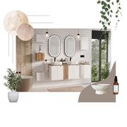 Set mobili bagno 50 cm Nova White 50 x 1401 x 1401 cm