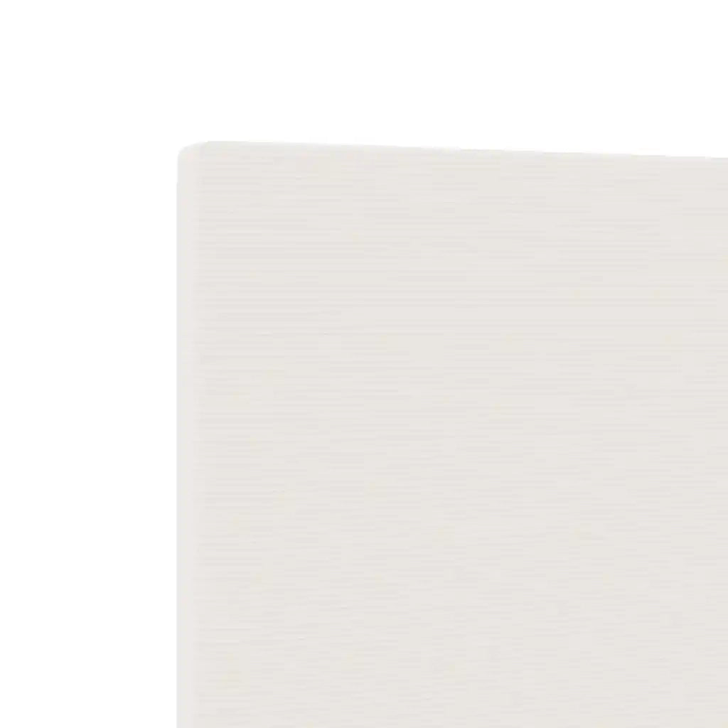 Testiera | Testata Crema 100 cm Tessuto in Cords