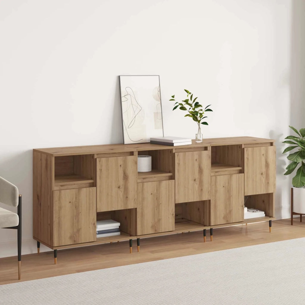 Credenza | Sideboards 3 pcs Rovere artigianale