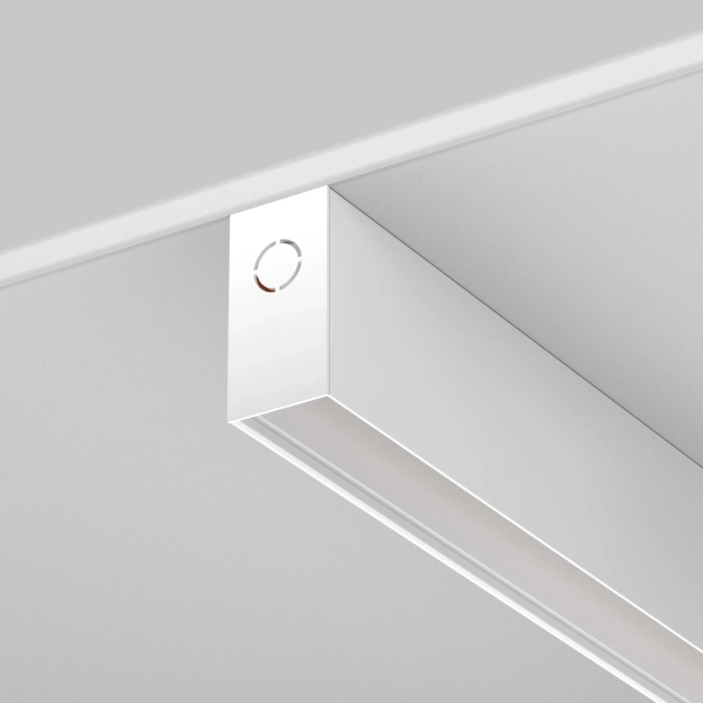 Maytoni Binario magnetico Exility LED integrato 1 luce bianco alluminio