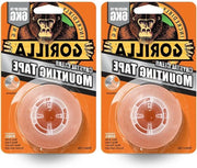 Tape da montaggio a doppia faccia trasparente - 15 m (2 Pack)