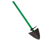VANGA PESANTE FORGIATA CON MANICO FERRO CON STAFFA GIREVOLE  cm.24x24/143h. attacco ø mm.35    IL CAMPO