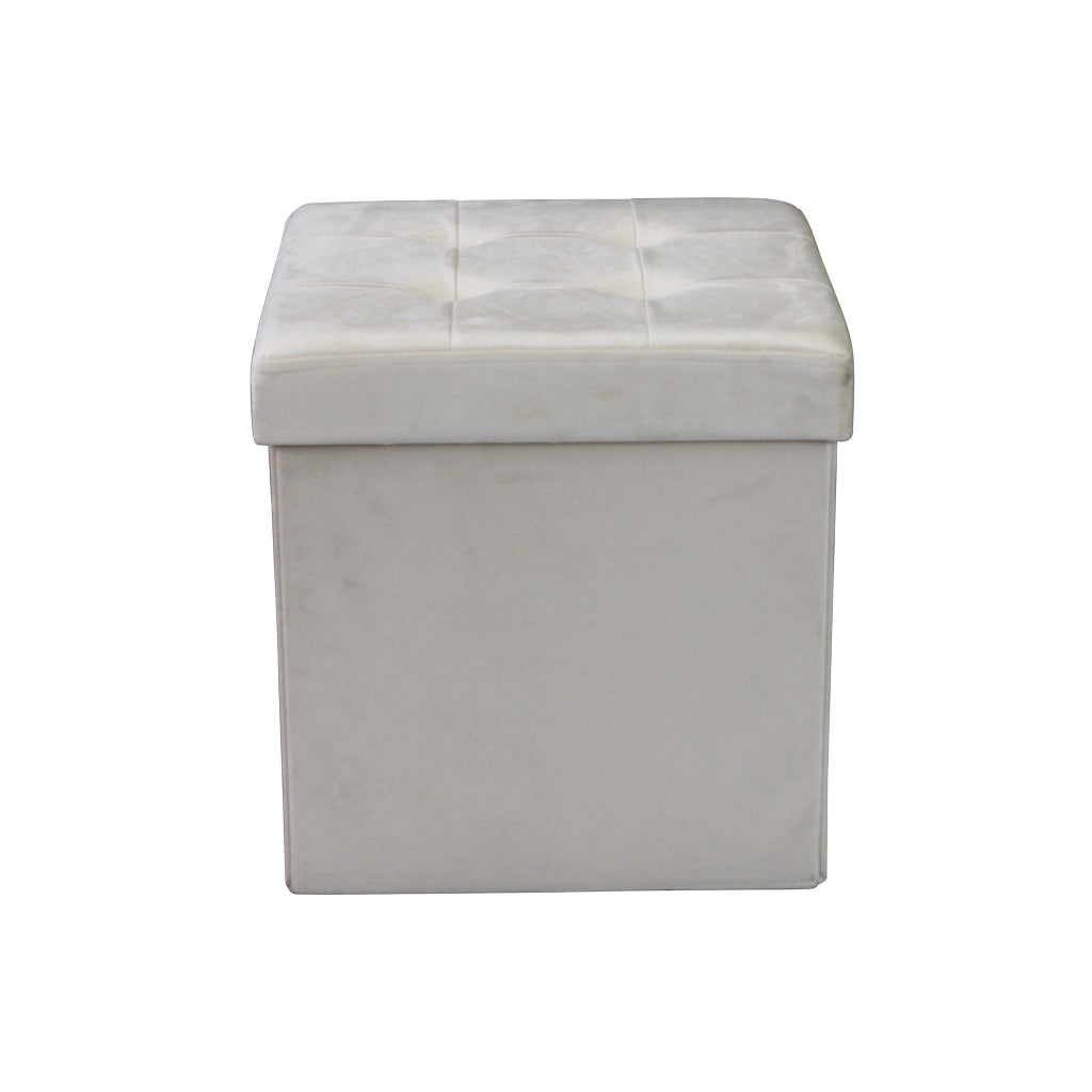 Pouf contenitore in velluto - VELVET