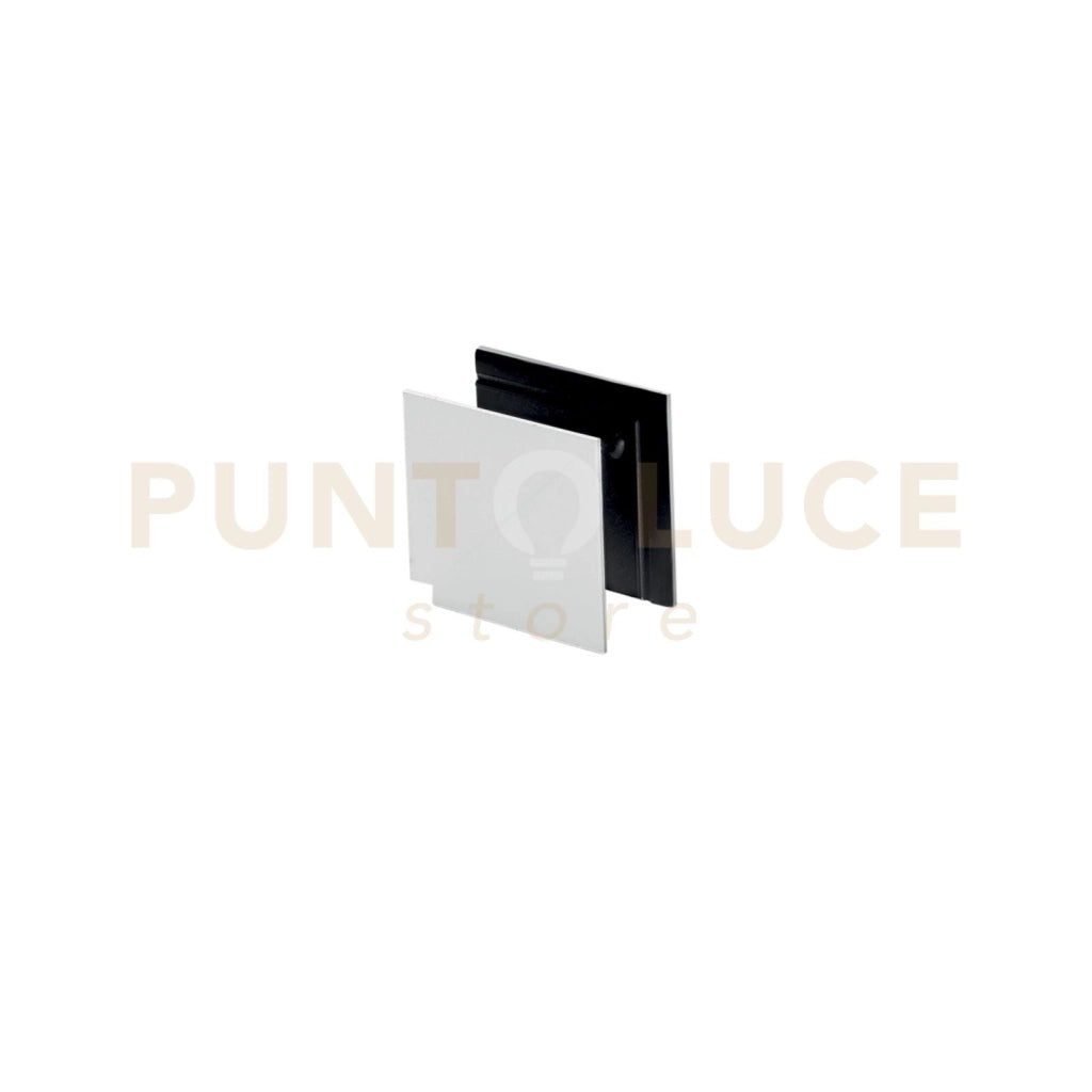 CONNETTORE ANGOLARE VERTICALE BIANCO PER BINARIO DAVINCI 4,2X4,2X2,6CM