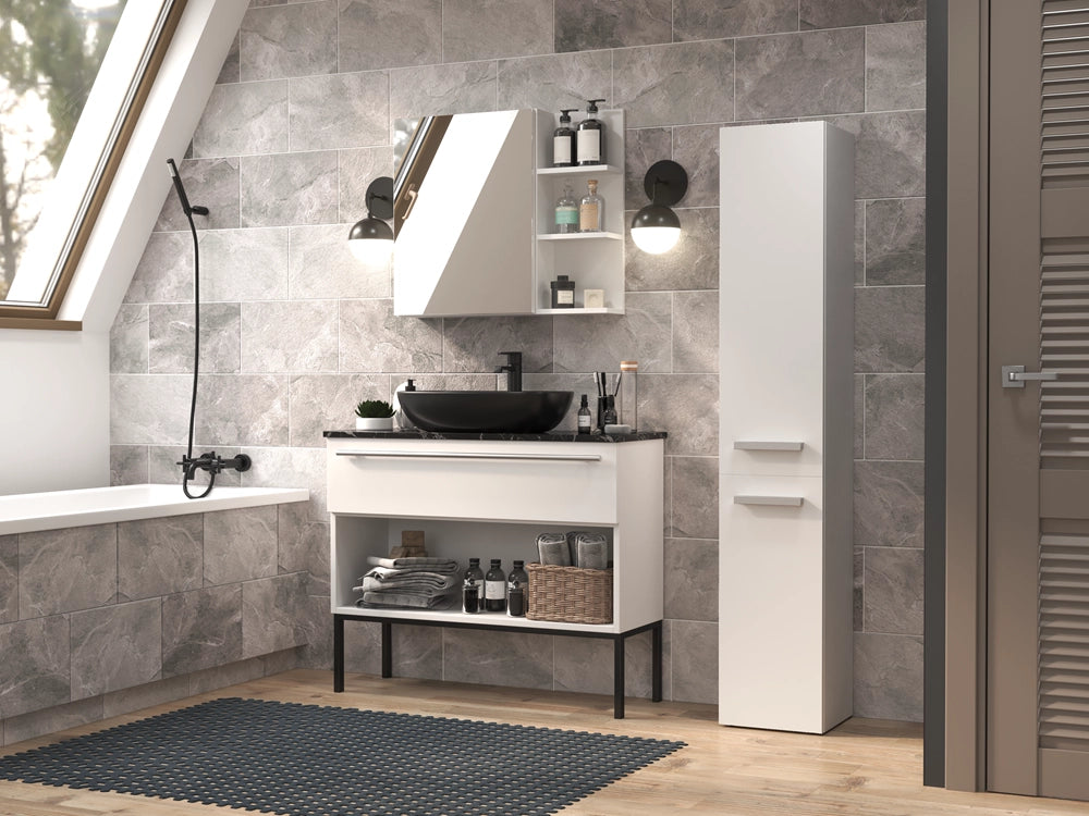 Colonna bagno NEL II bianco