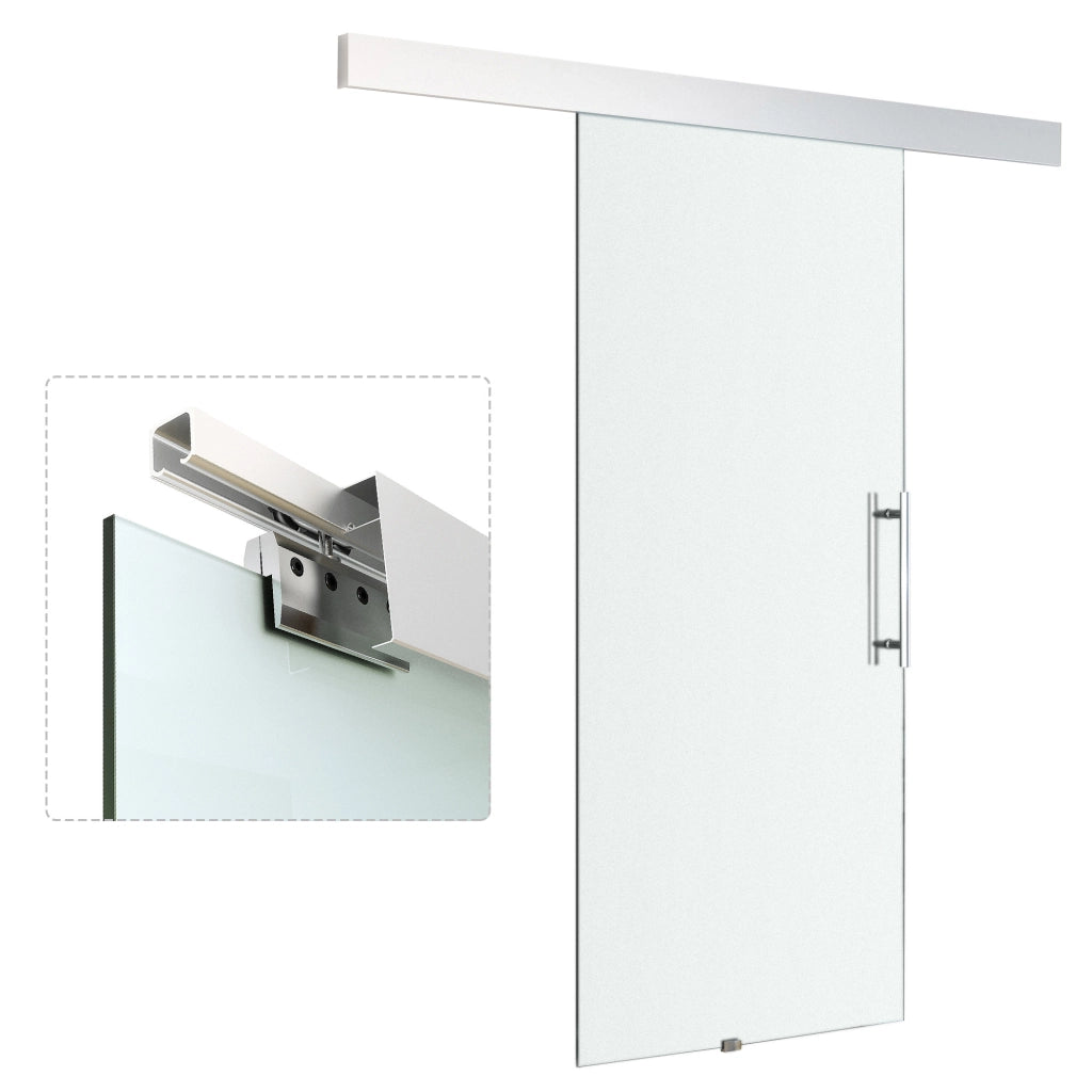 Porta scorrevole a vetro ¨C Minimal ¨C 102.5x205 cm