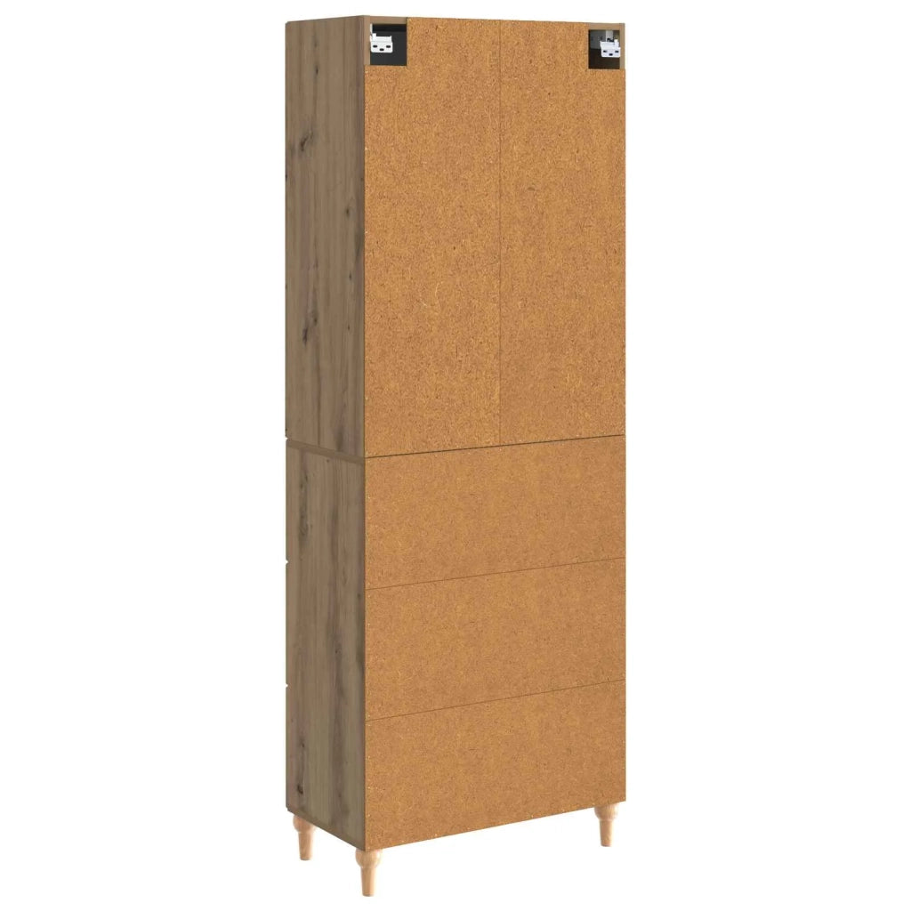 Set di armadi 2 pcs 66 x 34,5 x 90 cm Legno ingegnerizzato