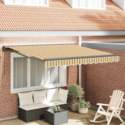Struttura della tenda Giallo e Grigio 350 x 250 cm 3330319