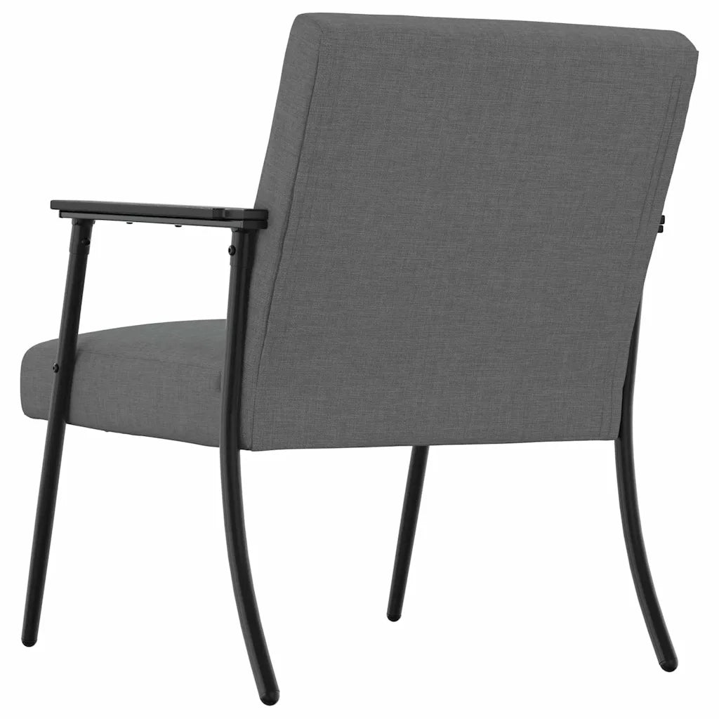 Poltrona | Sedia Relax Grigio scuro Tessuto