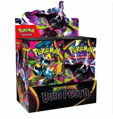 Pokemon Box da 36 bustine dell`Espansione Megaevoluzione Buio Pesto del GCC di Pokemon, The Pokemon Company, Eta 6+