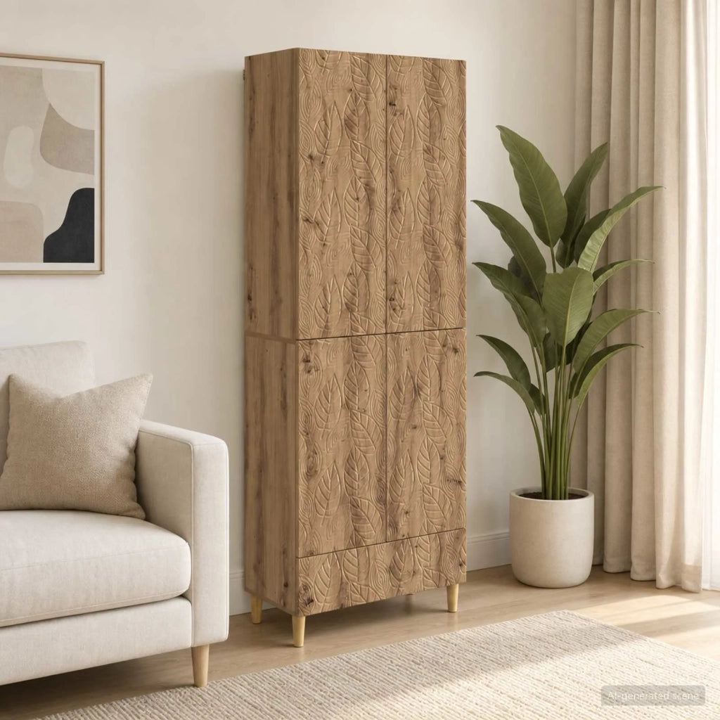 Set di armadi 2 pcs Rovere Artigianale Legno ingegnerizzato 3416699