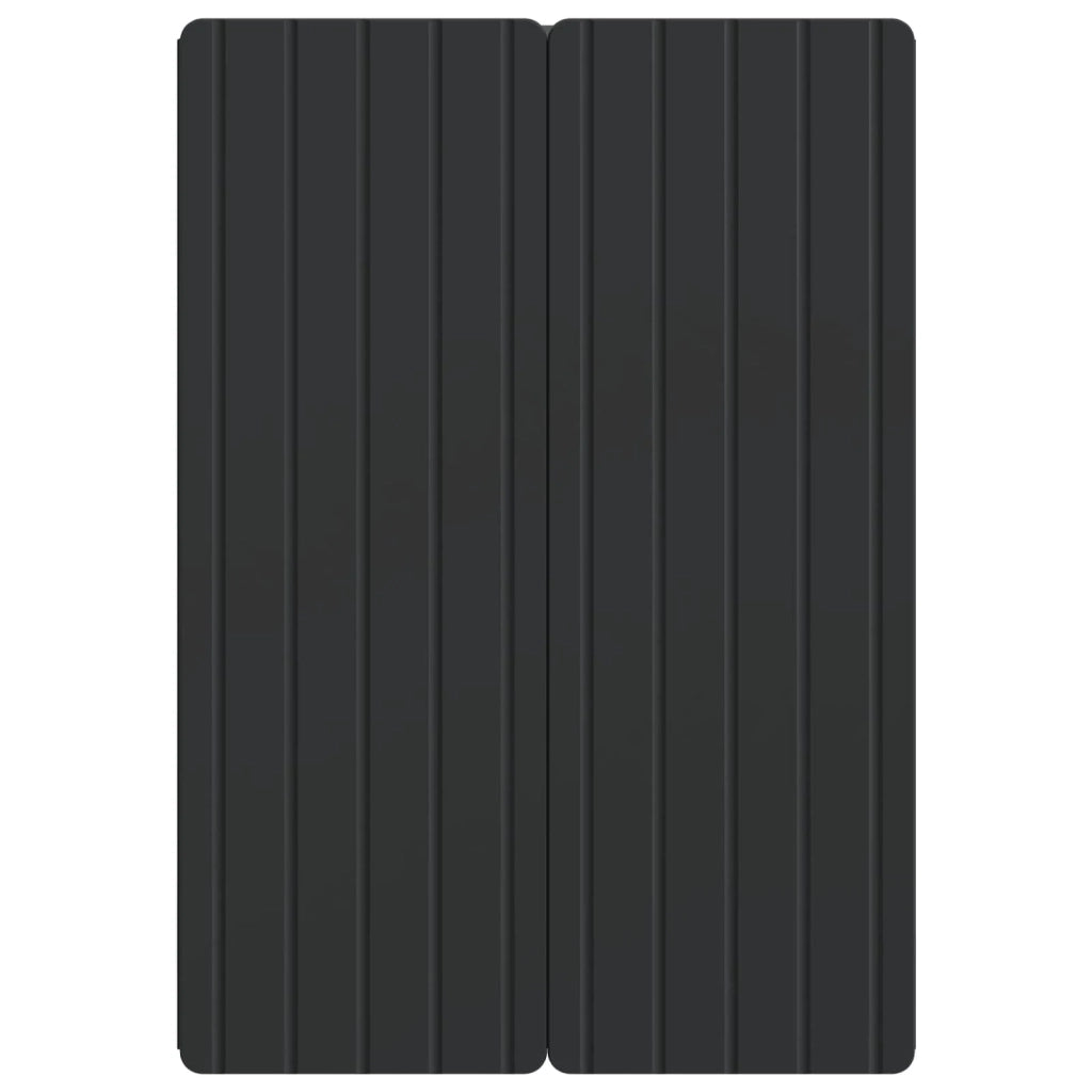 Armadietto a Muro | Mobiletto a muro Nero 66 x 34,5 x 92 cm Legno ingegnerizzato