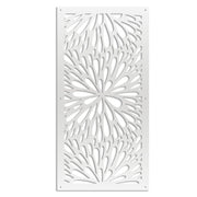SQUIRT - Pannello in PVC traforato - Parasole Colore: bianco, Misura: 73x148 cm