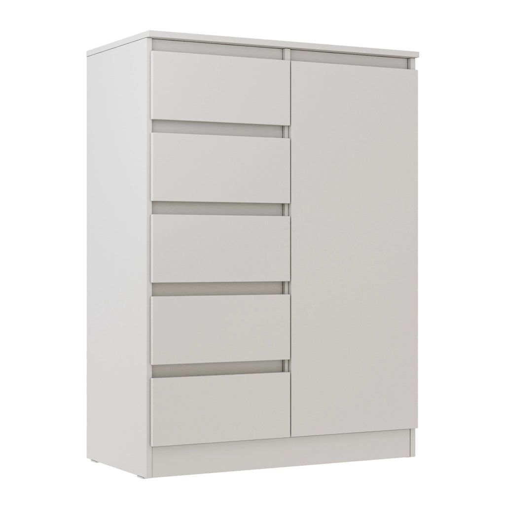 Commode SOLA - Bianco - 4 Cassetti - Larghezza 83 cm, Altezza 114 cm, Profondit? 43 cm