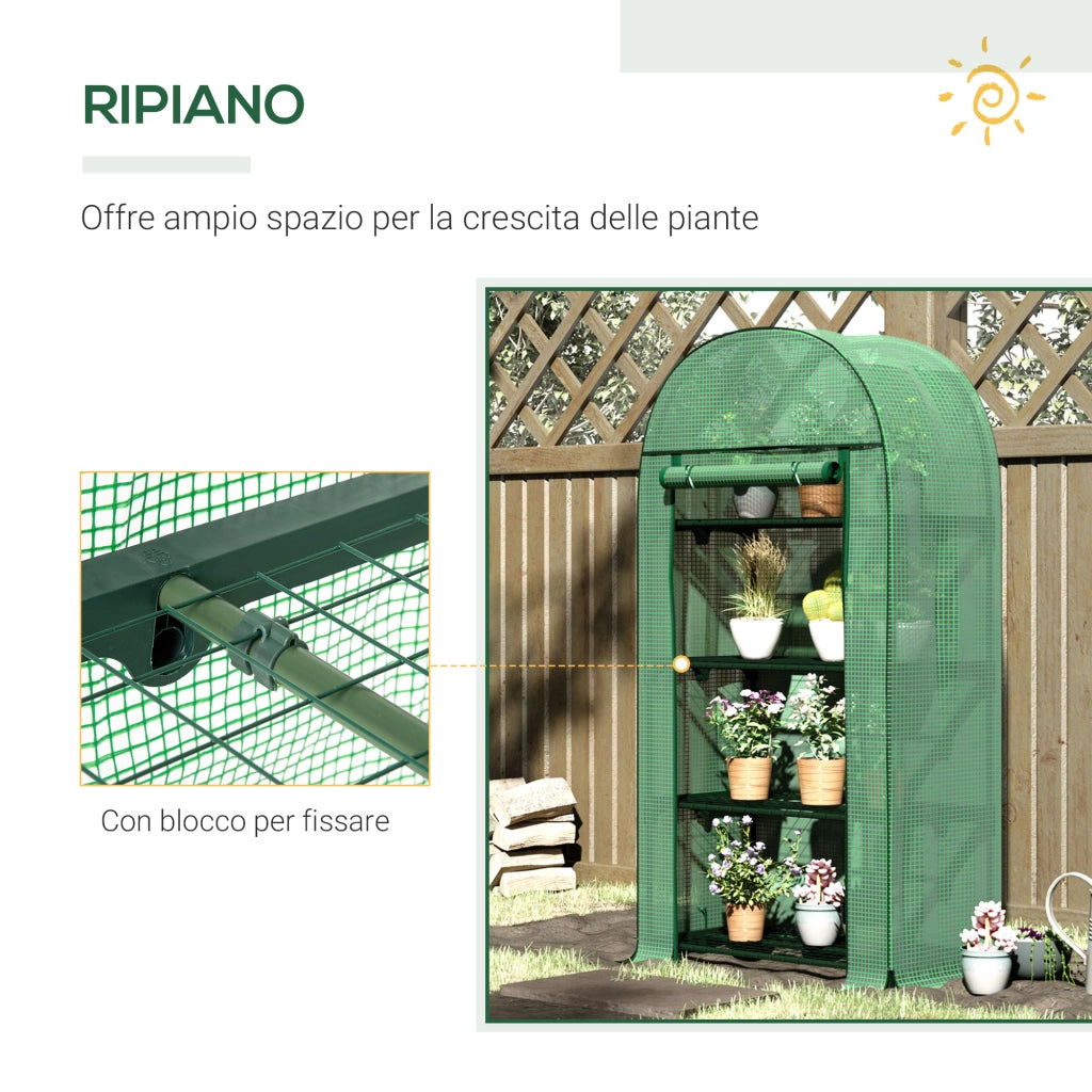 Serra da Giardino ¨C Minimal ¨C Verde 80x49x160cm