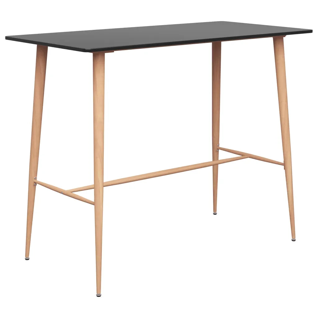 Set da Bar 5 pz Nero e Grigio 3057467