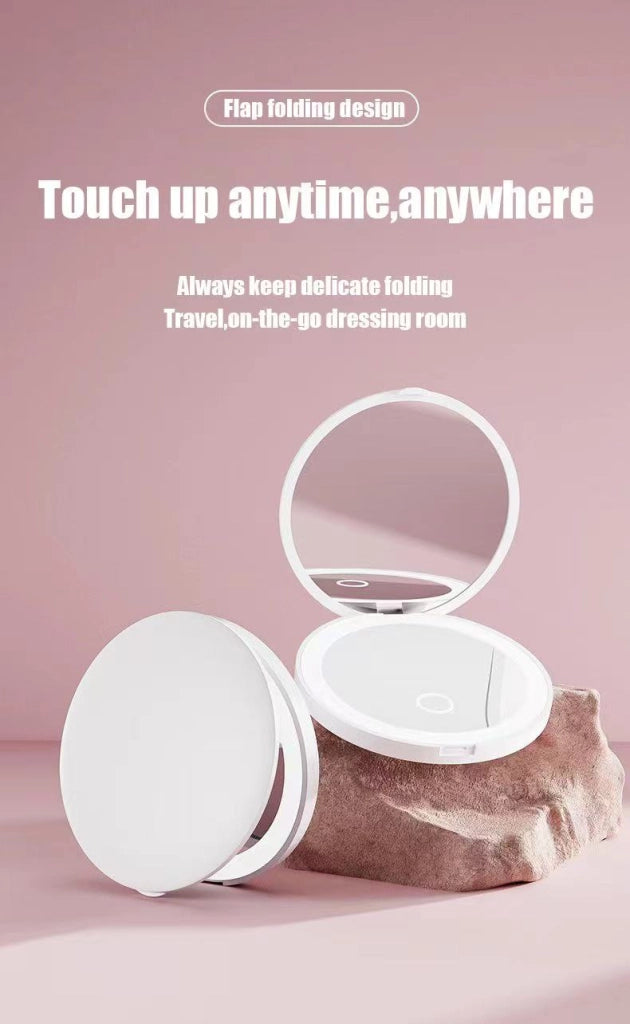 Specchio Tascabile Pieghevole ¨C Xylo ¨C Touch Up Makeup