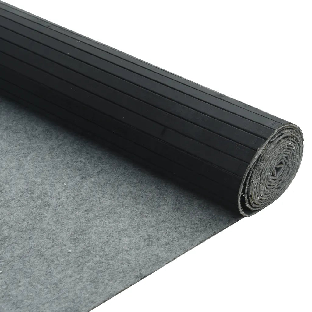 Divisorio Ambienti | Divider per stanze | Paravento Nero Larghezza 400 cm Altezza 165 cm in Bamb¨´