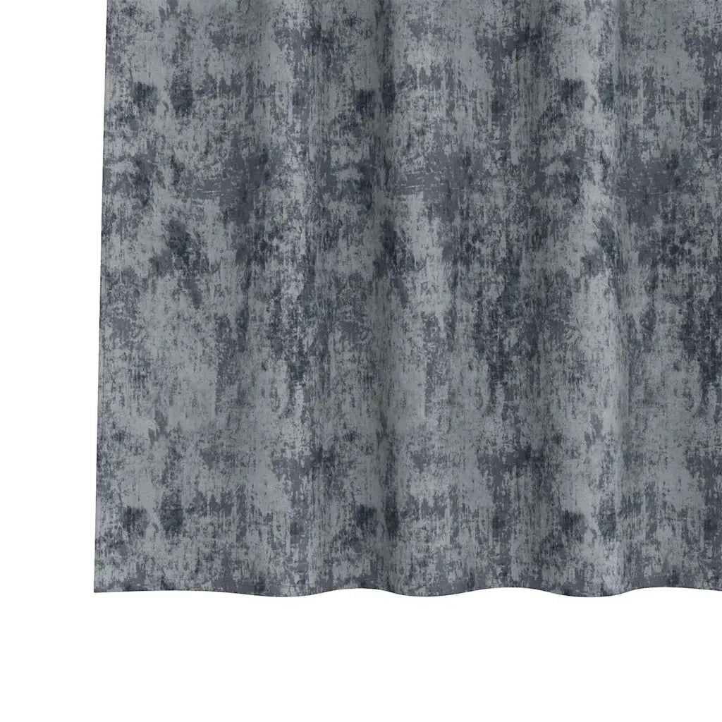 Tende in Velluto 2 pz Grigio Argento 260 x 140 cm Velluto