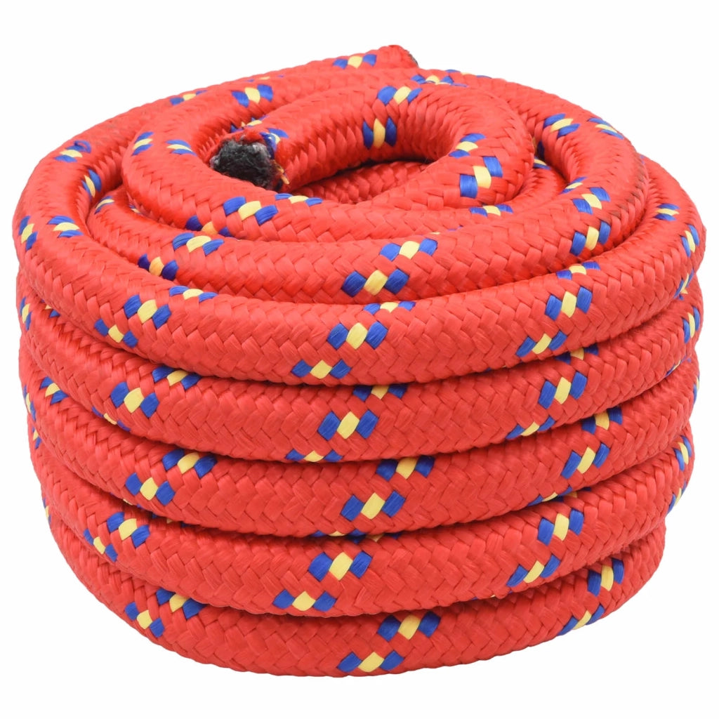 Corda | Fune da Barca 5 m 3 Rosso PP
