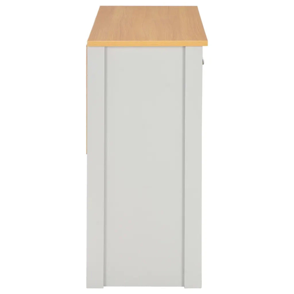 Tavolo Consolle Grigio 97x35x76 cm 283741