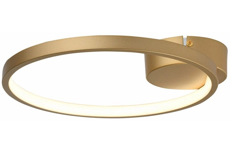 Plafoniera moderna Ragi-Ring oro LED 8W 4000K Reality