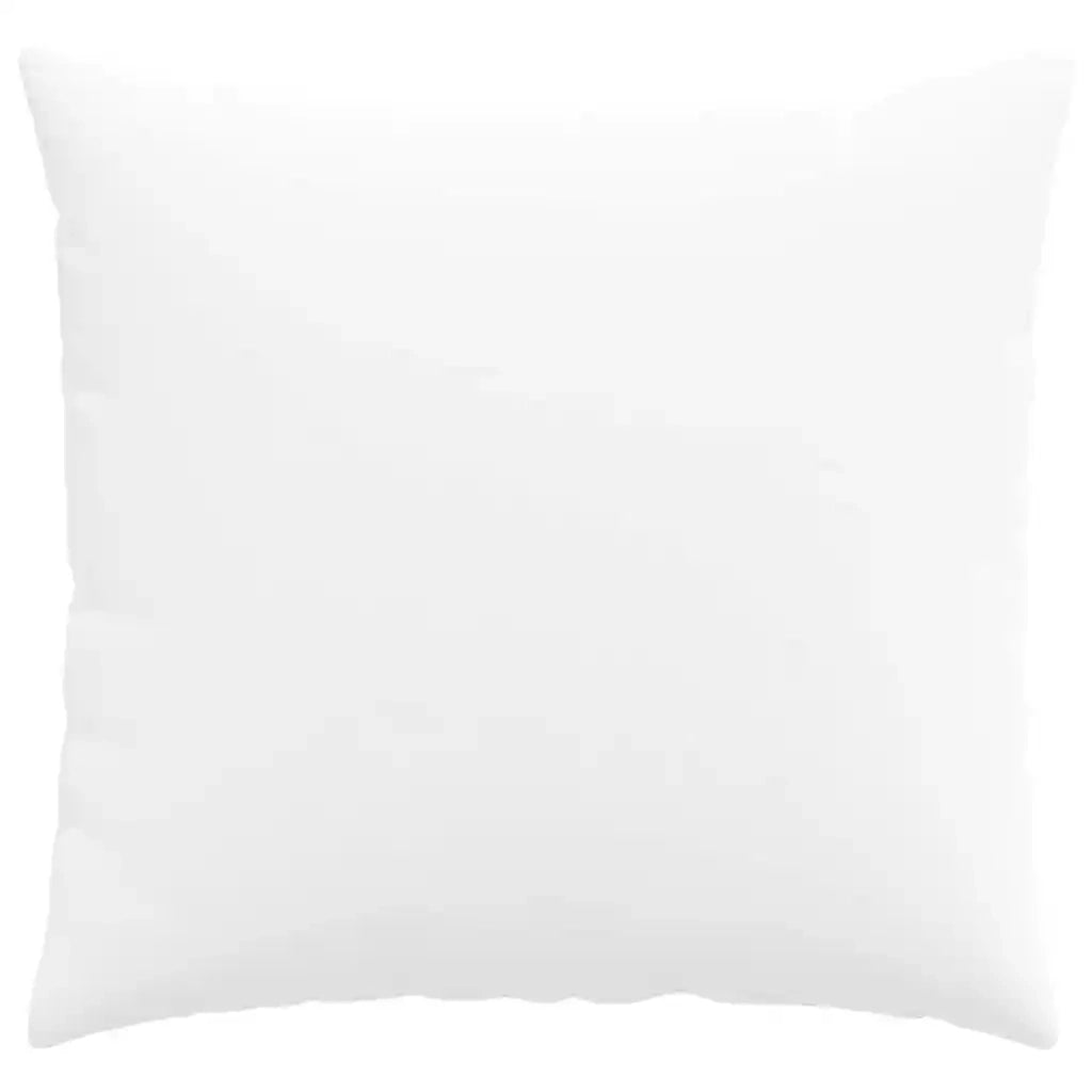 Cuscini da Divano 2 pz-Set di 2 Cuscini per Sofa Bianco 50 x 50 cm Tessuto