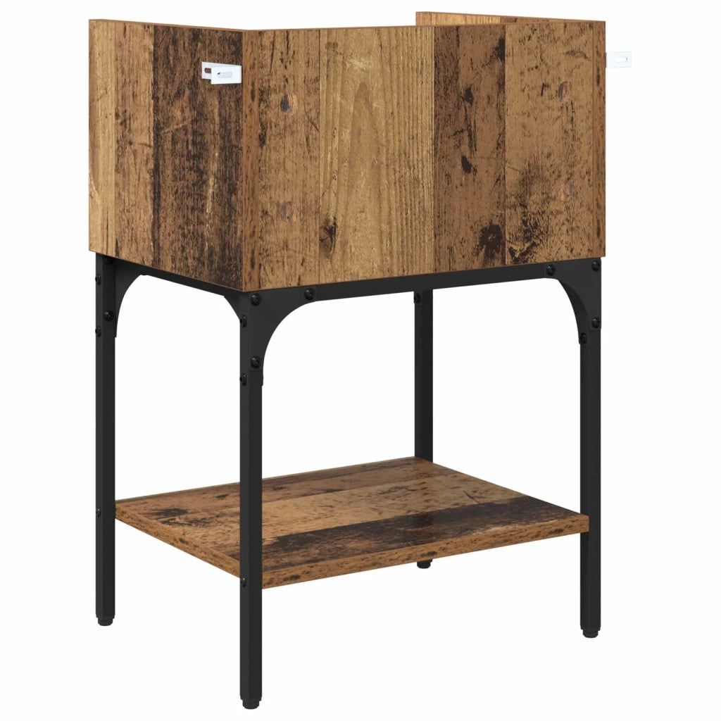 Comodino Legno vecchio 40 x 29 x 60 cm Legno multistrato 881826