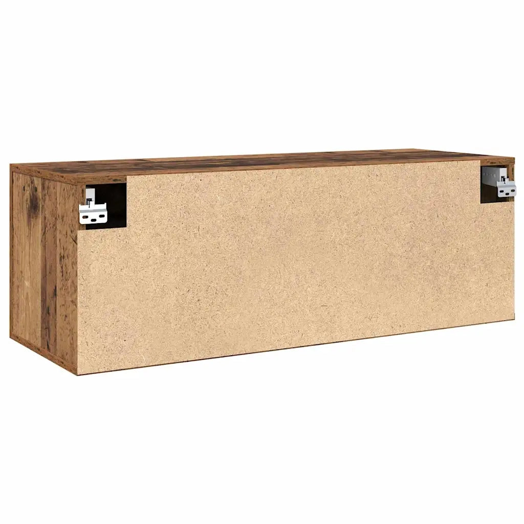 Armadietto a Muro | Mobiletto a muro Legno vecchio 100 x 36,5 x 35 cm