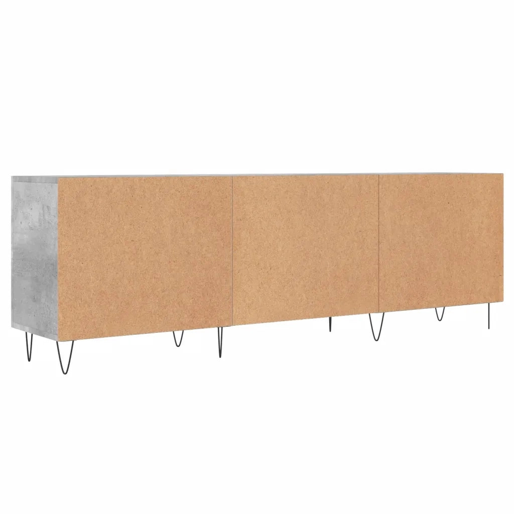Mobile TV | Armadietto TV | Mobile Porta TV Grigio Cemento 150x30x50cm in Legno Multistrato
