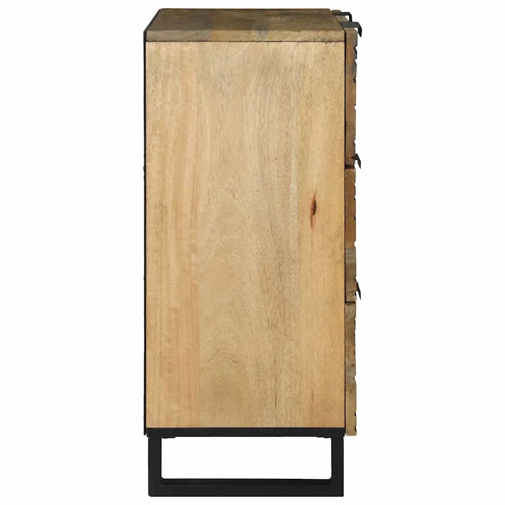 Set di Credenze 2 pcs Naturale 120 x 33,5 x 75 cm 3310040