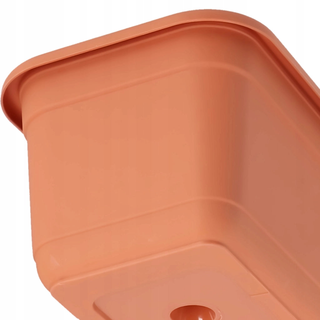 Vaso da fiori rettangolare in plastica KADAX per balcone, 80 cm.