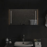 Specchio da Bagno con Luci LED 70x40 cm 151726
