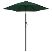 Ombrello | Parasolne Verde 200x224 cm in Alluminio