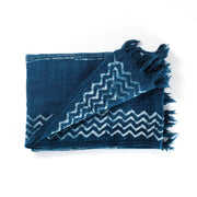 Coperta in cotone 100% blu cm. 180 x 125