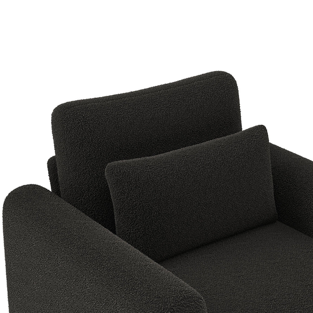 Poltrona moderna - Xylo - Con cuscino spesso, grigio