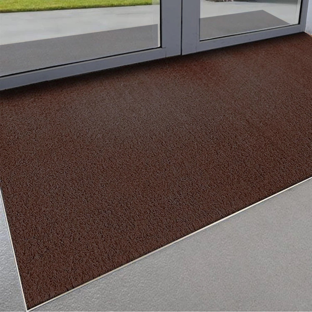 Zerbino Cocco Naturale Colorato Antiscivolo Su Misura Tappeto Ingresso Entrata 100x200 cm Marrone