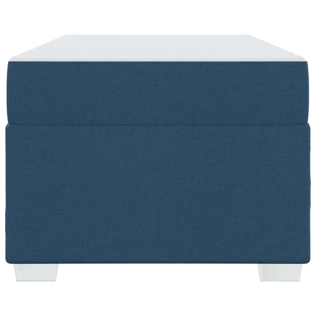 Struttura del letto con materasso Blu 80 x 200 cm Tessuto 3399151