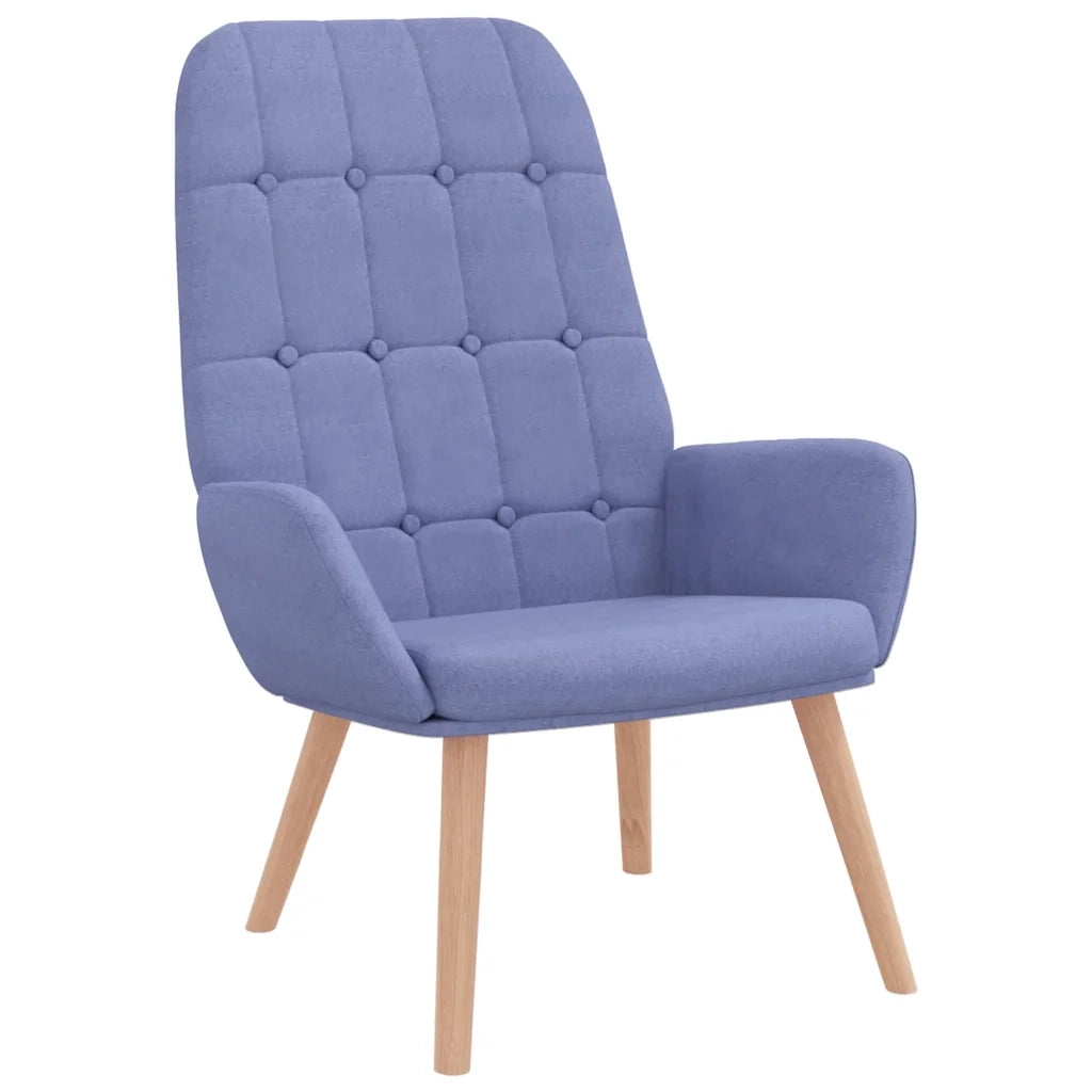 Sedia Relax Blu Jeans in Tessuto 4102652