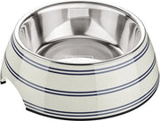 Porta cibo per cani Hunter Bianco Acciaio inossidabile (160 ml)