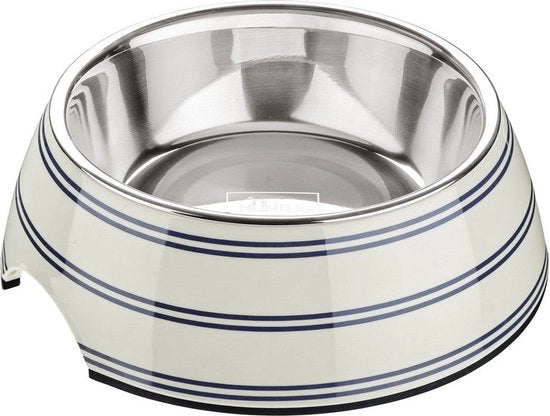 Porta cibo per cani Hunter Bianco Acciaio inossidabile (160 ml)